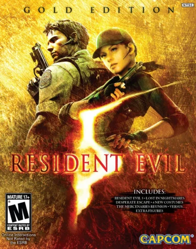Resident Evil 5 Gold Edition Free Download (v1.2.0 & All DLCs)